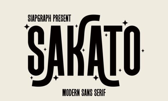 Sakato Font - Featured Image