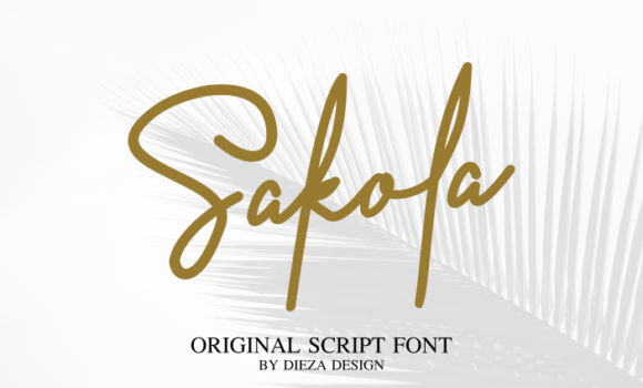 Sakola Font - Featured Image