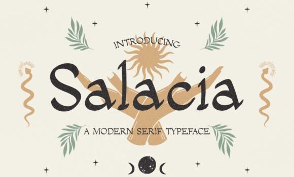 Salacia Font Fonts Free Download Salacia Font - Featured Image