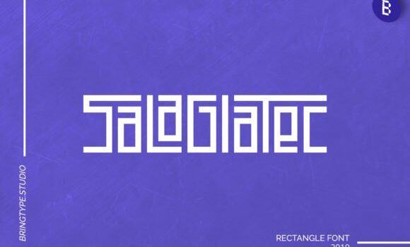 Salagiatec Font - Featured Image