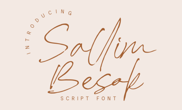 Sallim Besok Font Fonts Free Download Sallim Besok Font - Featured Image