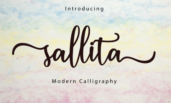 Sallita Script Font - Featured Image