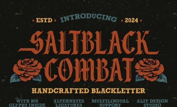 Salt Black Combat Font Fonts Free Download Salt Black Combat Font - Featured Image