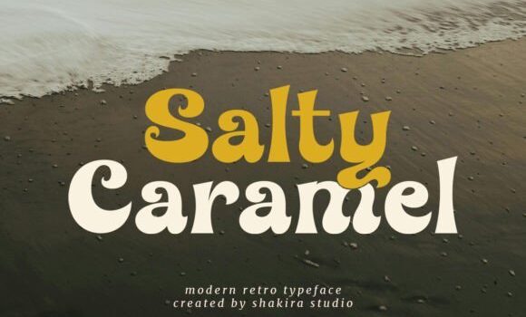 Salty Caramel Font - Featured Image