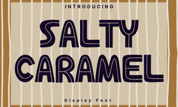 Salty Caramel Style Font - Featured Image