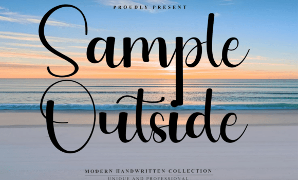 Sample Outside Font Fonts Free Download Sample Outside Font - Featured Image