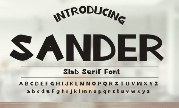 Sander Font - Featured Image