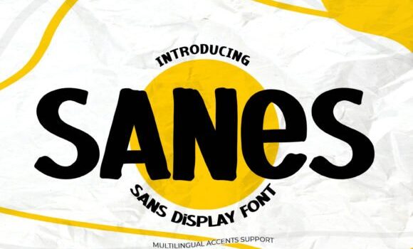 Sanes Font - Featured Image