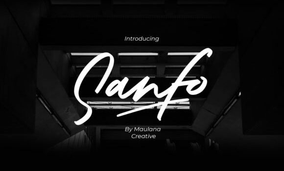 Sanfo Font - Featured Image