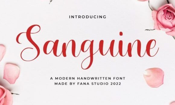 Sanguine Font Fonts Free Download Sanguine Font - Featured Image
