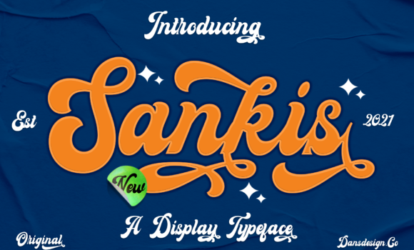 Sankis Font Fonts Free Download Sankis Font - Featured Image