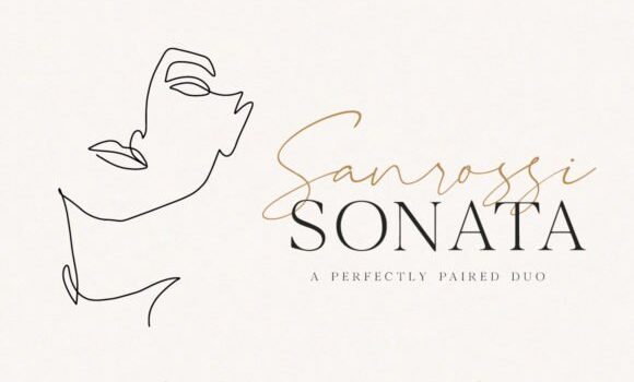 Sanrossi Sonata Duo Font Fonts Free Download Sanrossi Sonata Duo Font - Featured Image