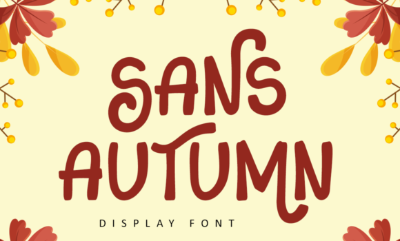 Sans Autumn Font - Featured Image