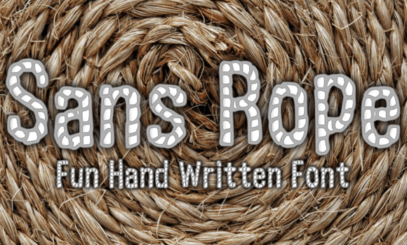 Sans Rope Font Fonts Free Download Sans Rope Font - Featured Image