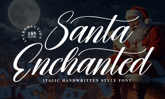 Santa Enchanted Font - Featured Image