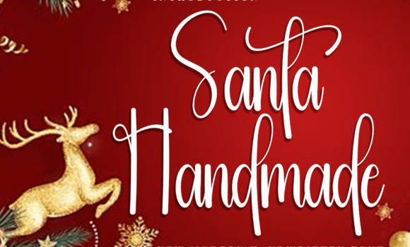 Santa Handmade Font - Featured Image