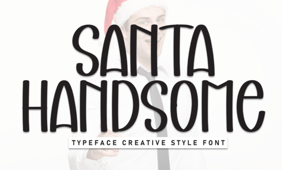 Santa Handsome Font Fonts Free Download Santa Handsome Font - Featured Image