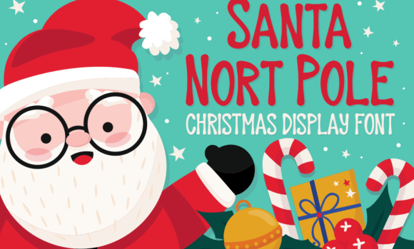 Santa Nort Pole Font - Featured Image