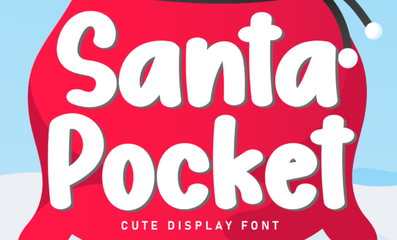 Santa Pocket Font Fonts Free Download Santa Pocket Font - Featured Image