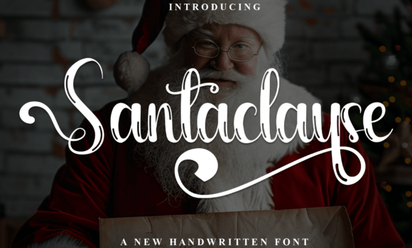 Santaclause Font Fonts Free Download Santaclause Font - Featured Image