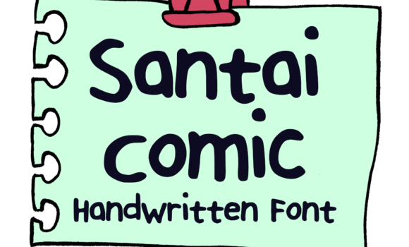 Santai Comic Font Fonts Free Download Santai Comic Font - Featured Image
