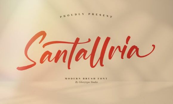 Santallria Font Fonts Free Download Santallria Font - Featured Image