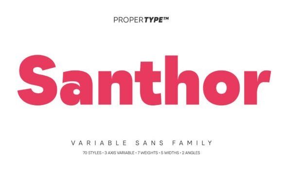Santhor Font - Featured Image