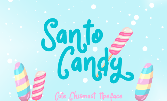 Santo Candy Font Fonts Free Download Santo Candy Font - Featured Image