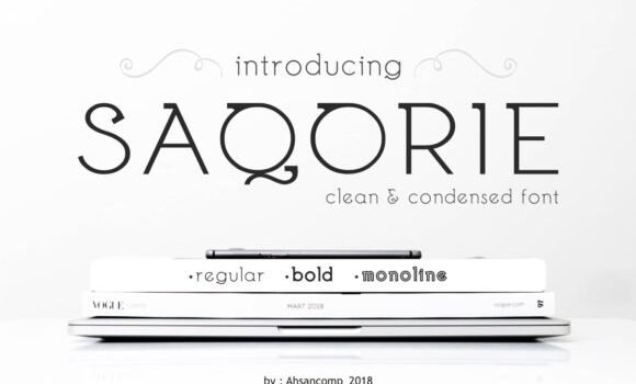 Saqorie Family Font Fonts Free Download Saqorie Family Font - Featured Image