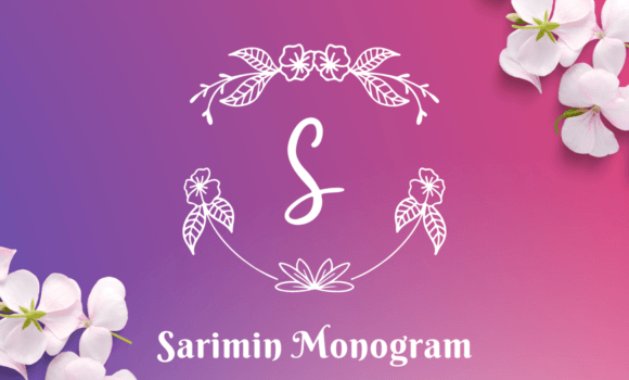 Sarimin Monogram Font - Featured Image