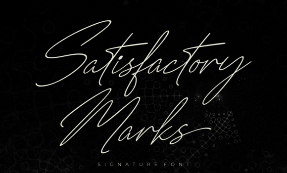 Satisfactory Marks Font Fonts Free Download Satisfactory Marks Font - Featured Image