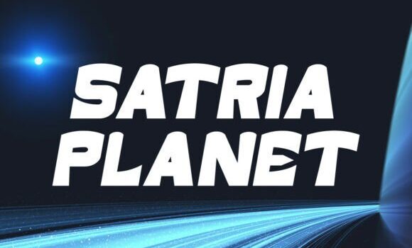 Satria Planet Font Fonts Free Download Satria Planet Font - Featured Image