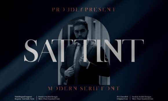 Sattint Font Fonts Free Download Sattint Font - Featured Image