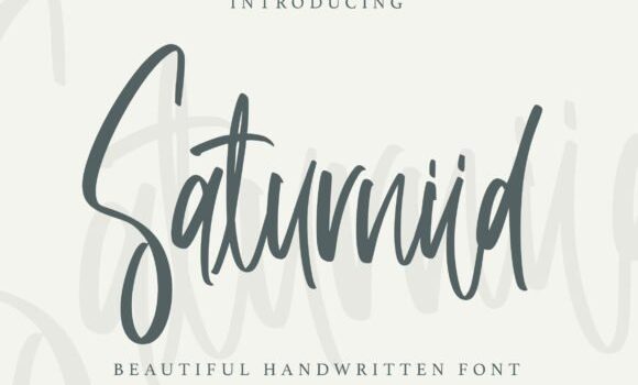 Saturniid Font - Featured Image