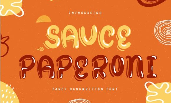 Sauce Paperoni Font - Featured Image
