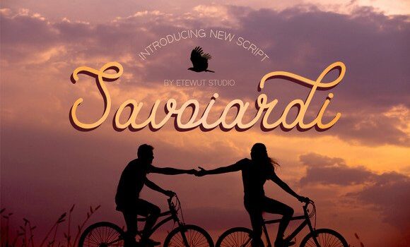 Savoiardi Script Font - Featured Image