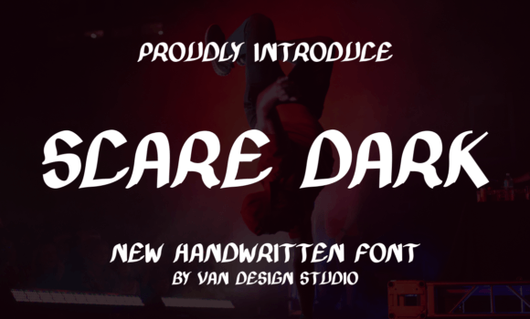 Scare Dark Font - Featured Image