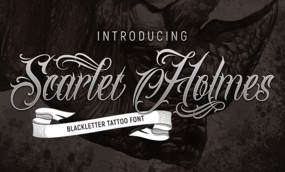 Scarlet Holmes Font - Featured Image