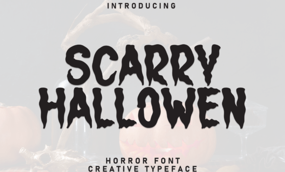 Scarry Hallowen Font - Featured Image