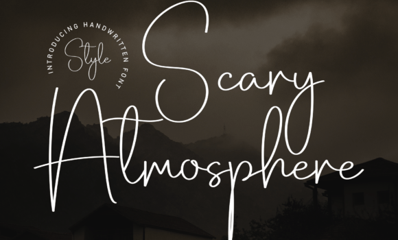 Scary Atmosphere Font - Featured Image