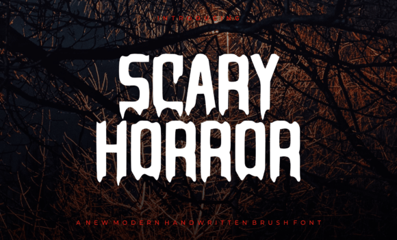 Scary Horror Font - Featured Image
