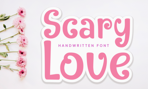 Scary Love Font - Featured Image