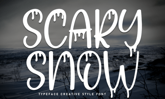 Scary Snow Font Fonts Free Download Scary Snow Font - Featured Image