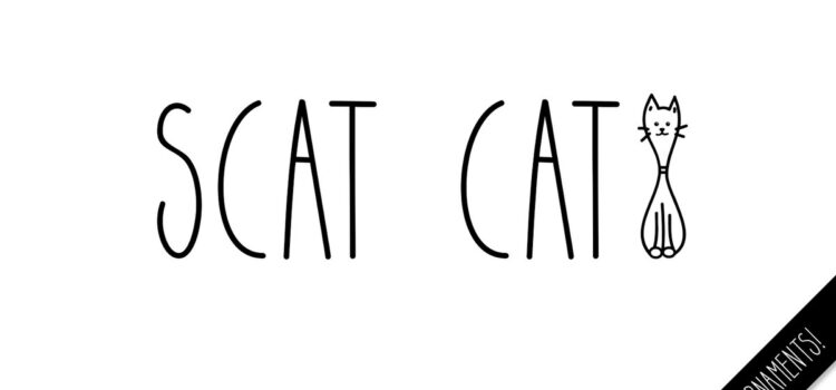 Scat Cat Font - Featured Image