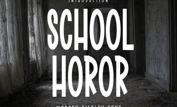 School Horor Font Fonts Free Download School Horor Font - Featured Image