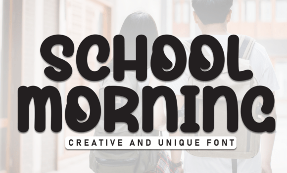 School Morning Font Fonts Free Download School Morning Font - Featured Image