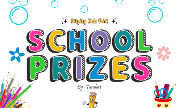 School Prizes Font - Featured Image