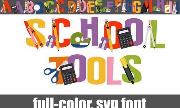 School Tools Font - Featured Image