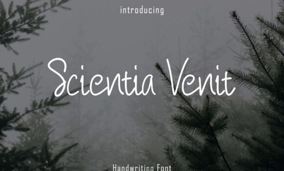 Scientia Venit Font Fonts Free Download Scientia Venit Font - Featured Image