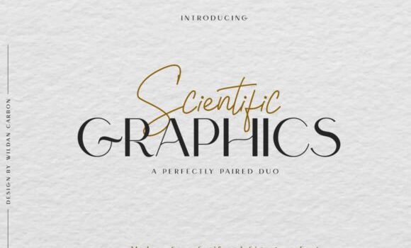Scientific Graphics Font - Featured Image